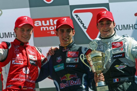 Podiet: Seb Buemi, Nico Hülkenberg, Franck Mailleux